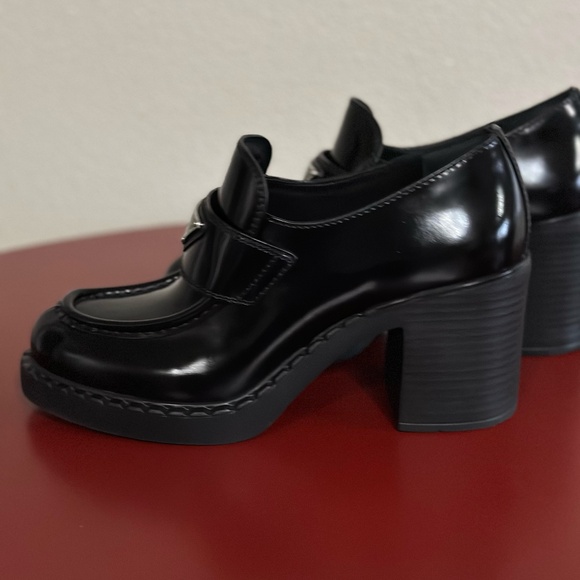 Prada Heeled Loafers - Picture 5 of 10